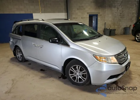 2012 Honda Odyssey Ex z USA, uszkodzony, nr VIN 5FNRL5H43CB077857